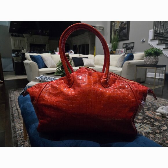 EUC Authentic Rare MCM Satchel - Picture 4 of 15